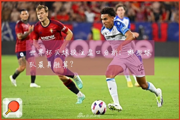世界杯买球投注盘口分析：哪些球队最具胜算？