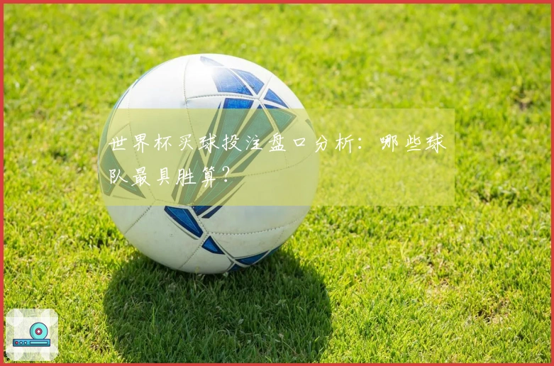 世界杯买球投注盘口分析：哪些球队最具胜算？